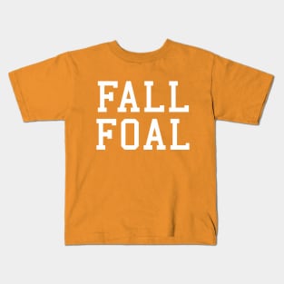 Fall Foal Kids T-Shirt